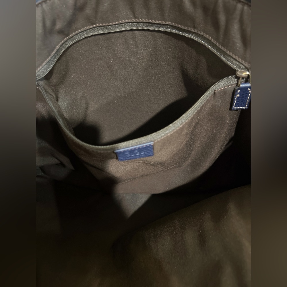 Gucci Men's Brown Crystal GG Messenger Bag - Picture 7 of 14